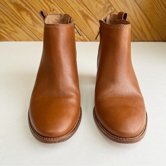 MADEWELL The Billie Ankle Boot in English Saddle Leather - Picture 3 of 8